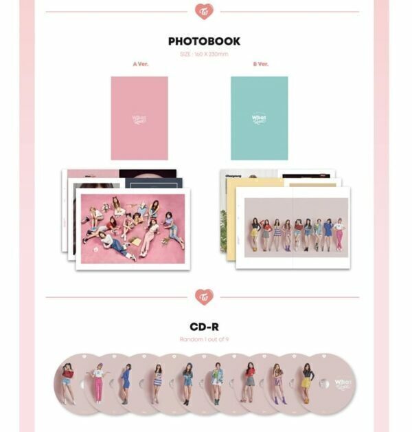 WHAT IS LOVE? - Twice (ALBUM - CD)