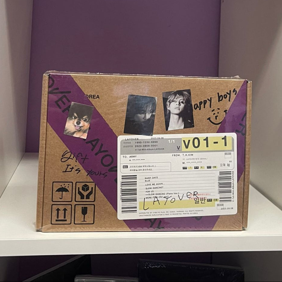 Layover - Taehyung (V)(BTS)(Album - CD)
