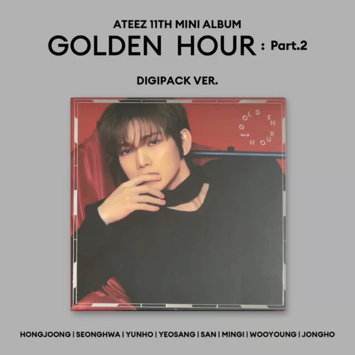 GOLDEN HOUR PART.2 (Digipack Ver.) - Ateez (ALBUM - CD)