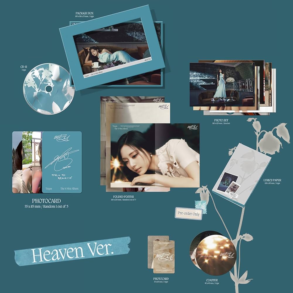 abouTZU (Heaven ver.) - Tzuyu (Twice) (ALBUM - CD)