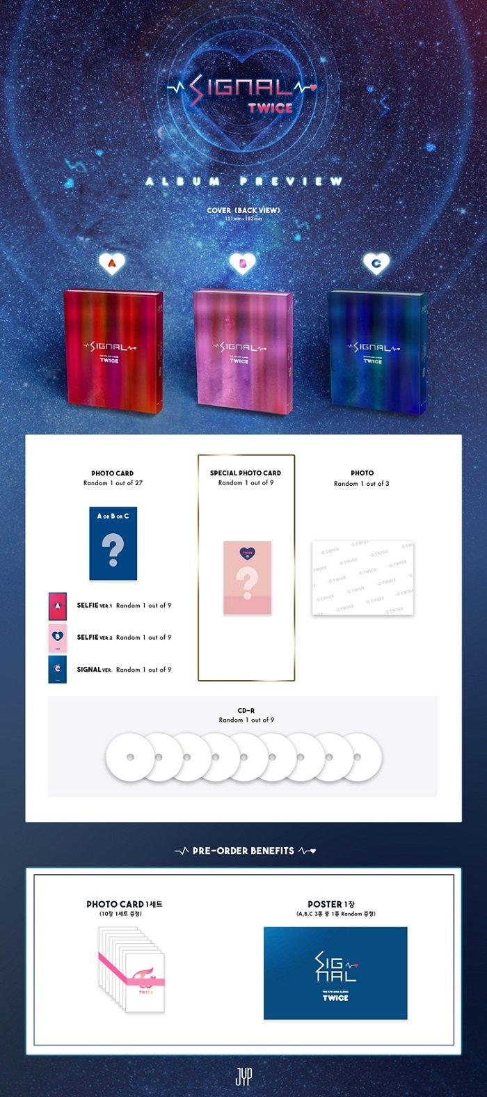 SIGNAL - Twice (ALBUM - CD)