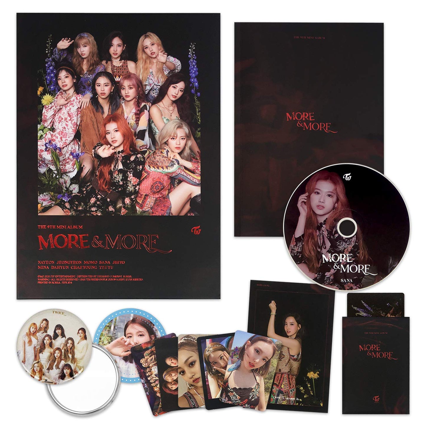 MORE & MORE - Twice (ALBUM - CD)