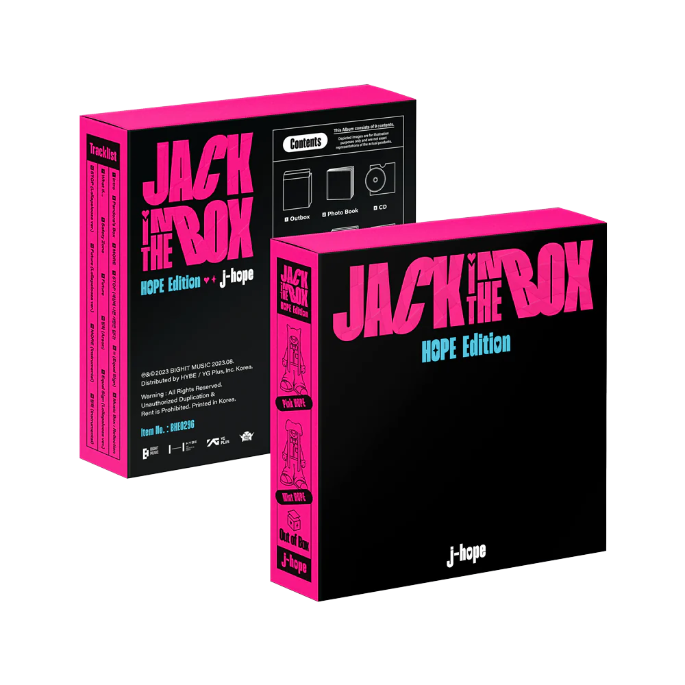 Jack In The Box (HOPE Edition) - J-HOPE (BTS) (ALBUM - CD)