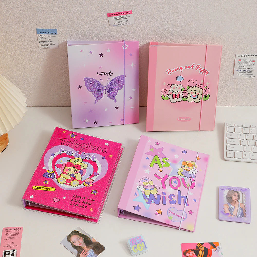 Binder A5 diseño pasta dura (80 espacios)