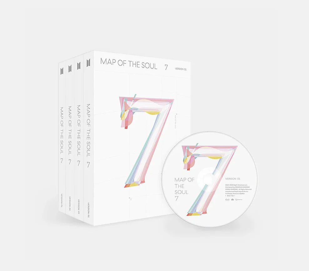 MAP OF THE SOUL : 7 - BTS (ALBUM - CD)