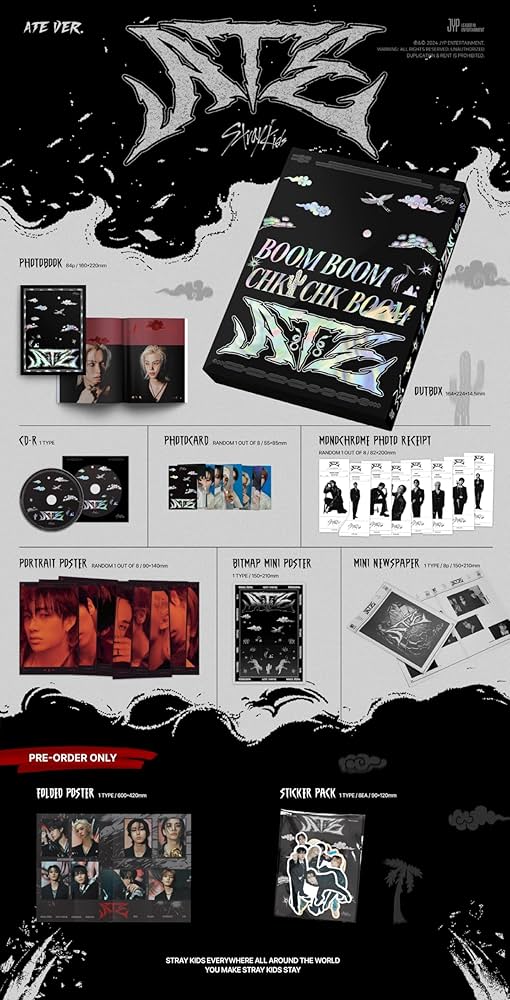 ATE (Limited ver.) - Stray Kids (ALBUM - CD)