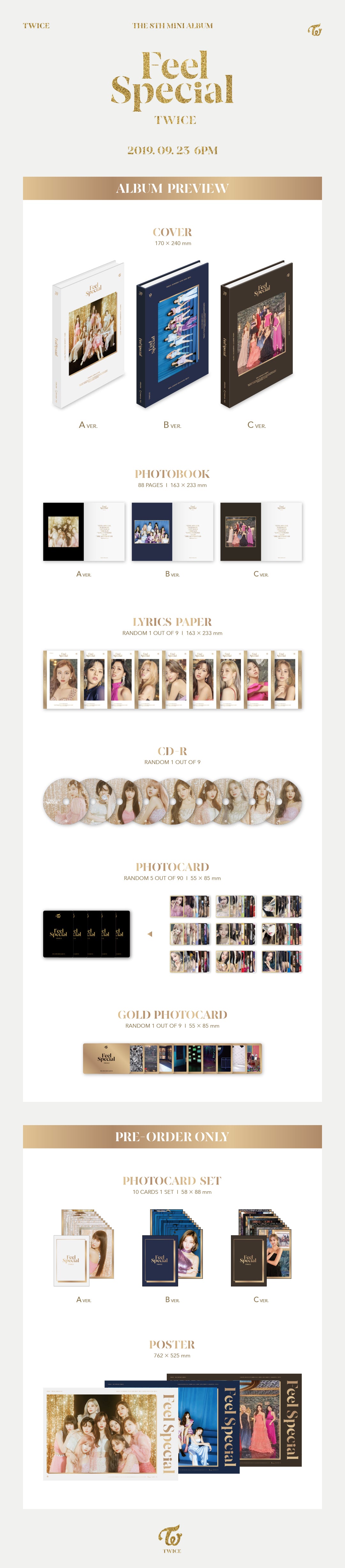 FEEL SPECIAL - Twice (ALBUM - CD)