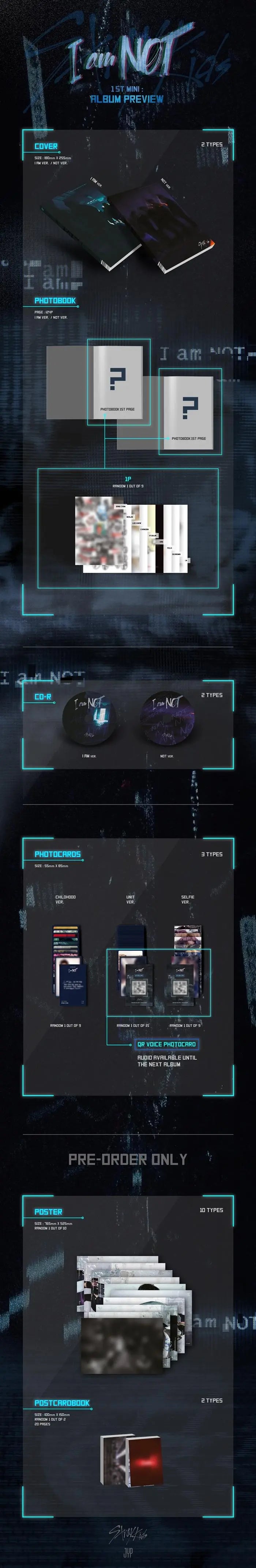 I AM NOT - Stray Kids (ALBUM - CD)
