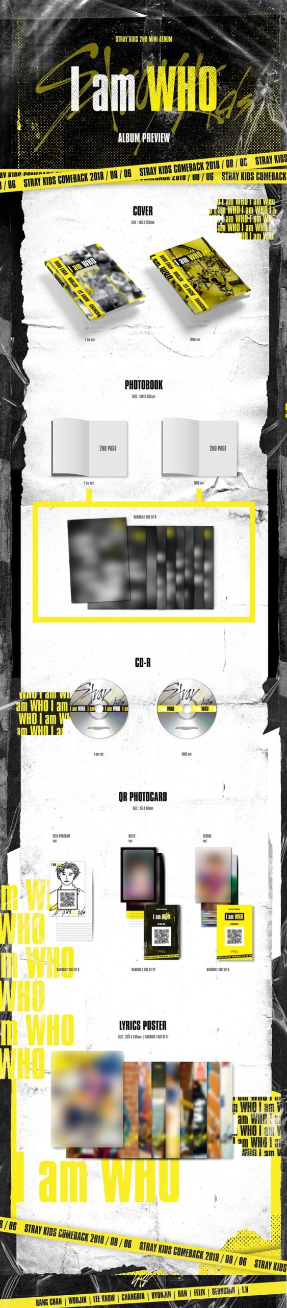 I AM WHO - Stray Kids (ALBUM - CD)
