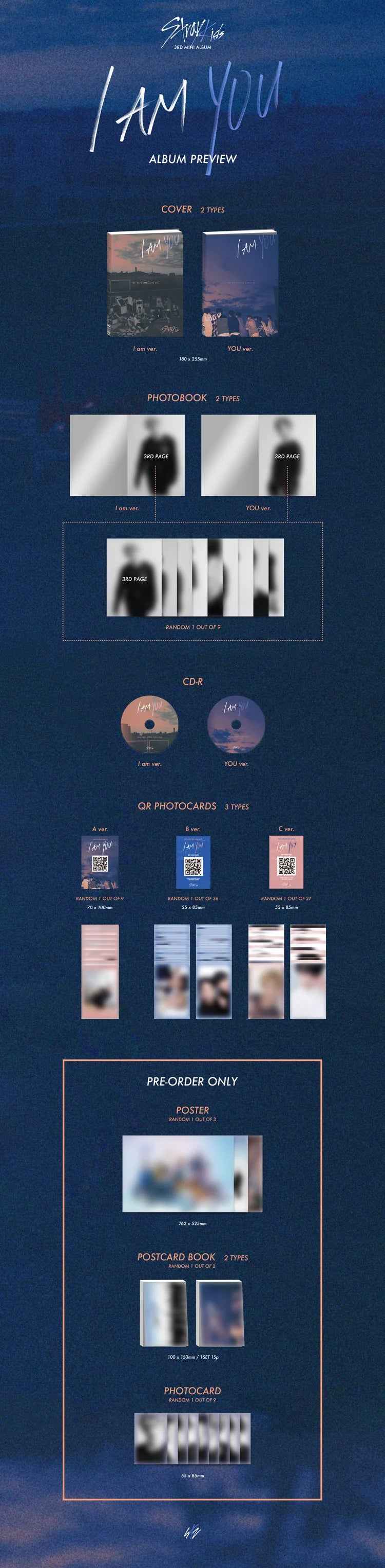 I AM YOU - Stray Kids (ALBUM - CD)
