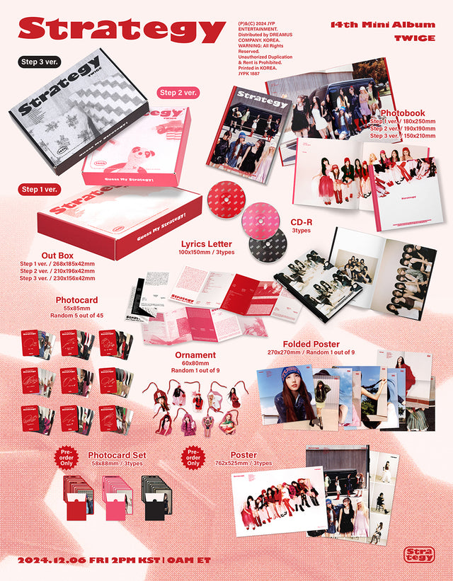 STRATEGY - Twice (ALBUM - CD)
