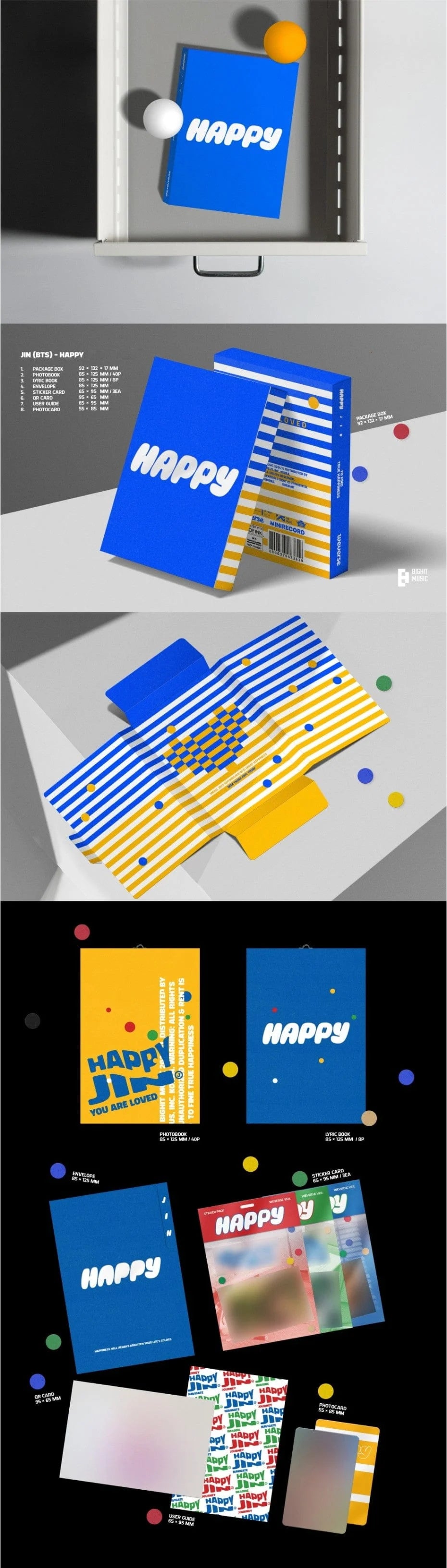 HAPPY (Weverse Ver.) - Jin (BTS) (DIGITAL ALBUM)