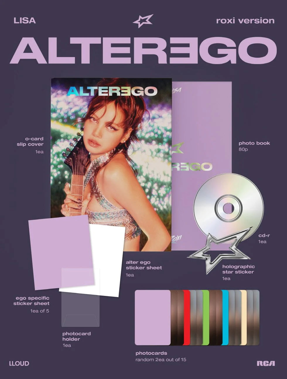 ALTEREGO - Lisa (Black Pink) (ALBUM - CD)