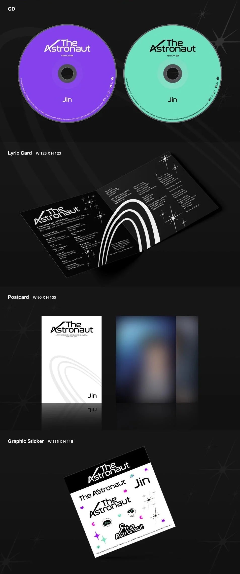 The Astronaut - Jin (BTS) (ALBUM - CD)