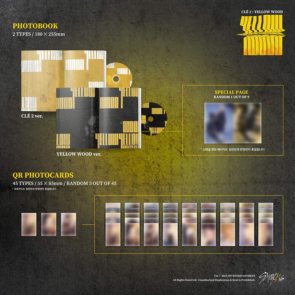 YELLOW WOOD - Stray Kids (ALBUM - CD)