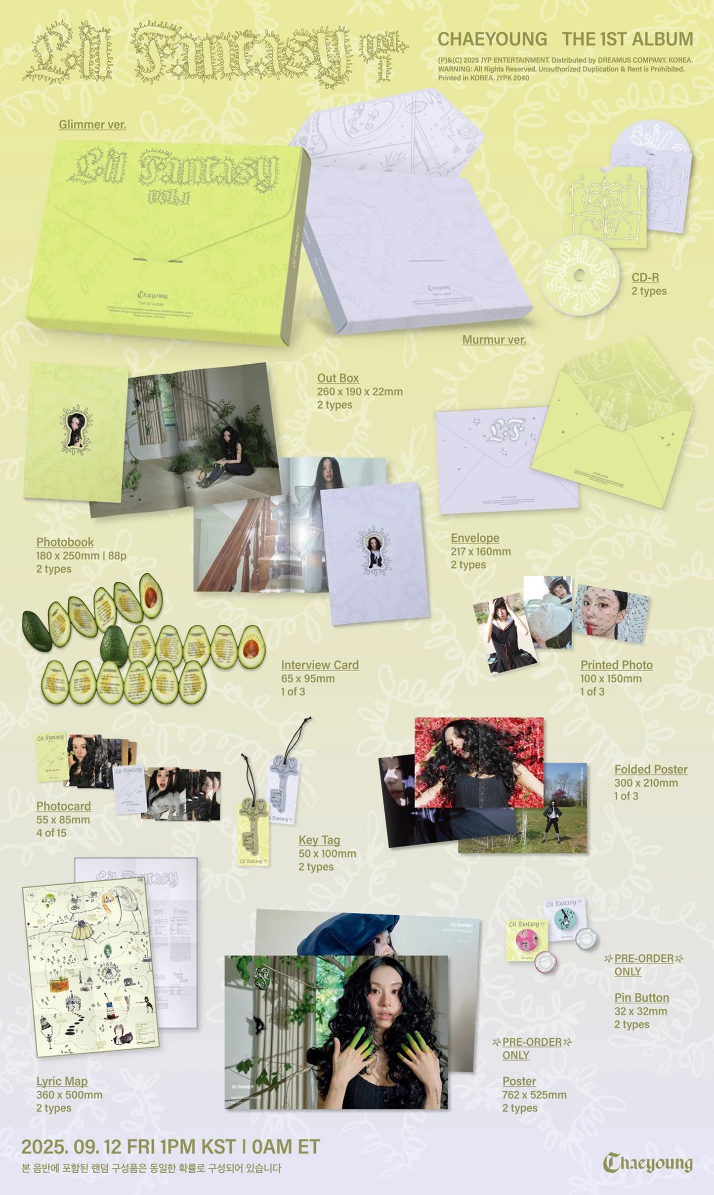 LIL FANTASY - Chaeyoung (Twice) (ALBUM - CD)