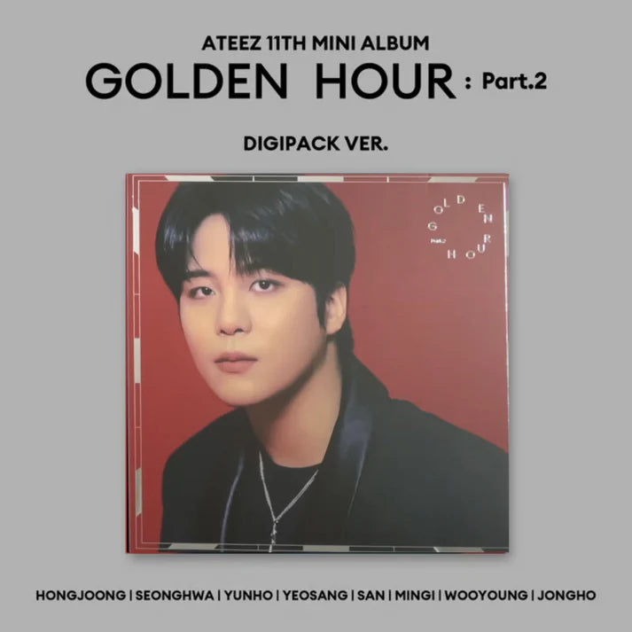 GOLDEN HOUR PART.2 (Digipack Ver.) - Ateez (ALBUM - CD)