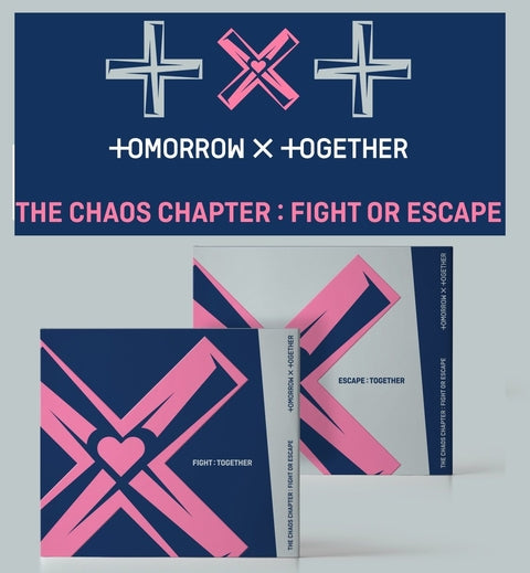 THE CAOS CHAPTER : FIGHT OR ESCAPE (Together) - TXT (ALBUM - CD)