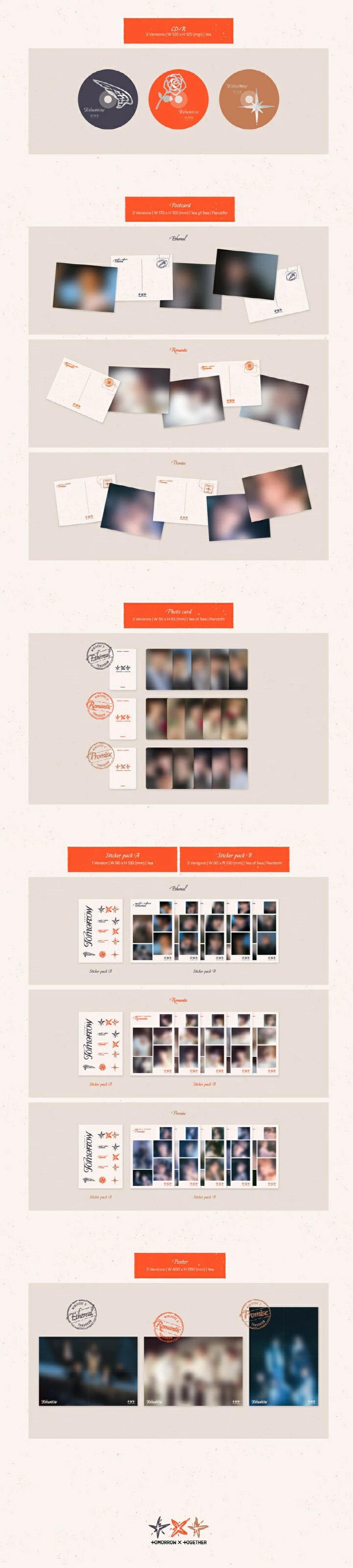 MINISODE 3 : TOMORROW - TXT (ALBUM - CD)