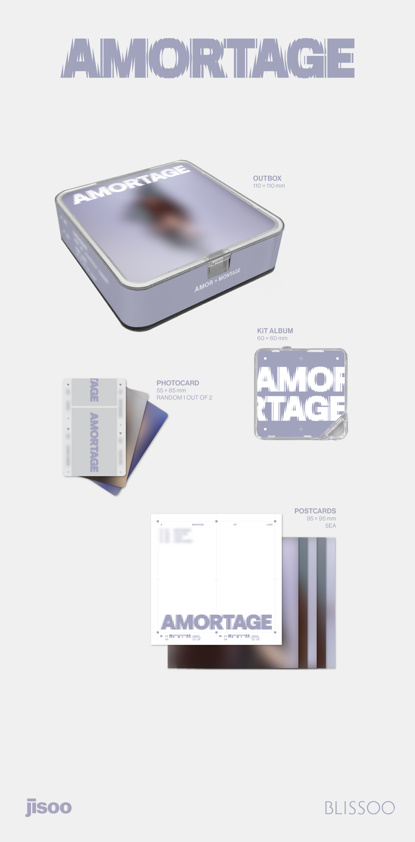 AMORTAGE (App Ver.) - Jisoo (Black Pink) (ALBUM DIGITAL)