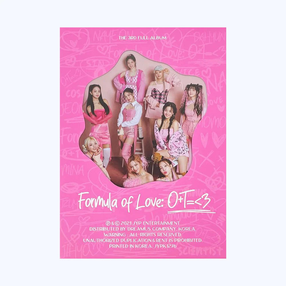 FORMULA OF LOVE: O+T=<3 - Twice (ALBUM - CD)