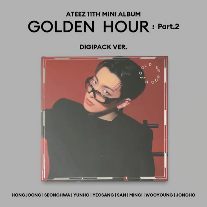 GOLDEN HOUR PART.2 (Digipack Ver.) - Ateez (ALBUM - CD)