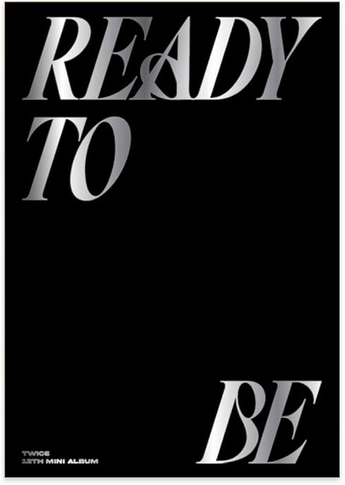 READY TO BE - Twice (ALBUM - CD)