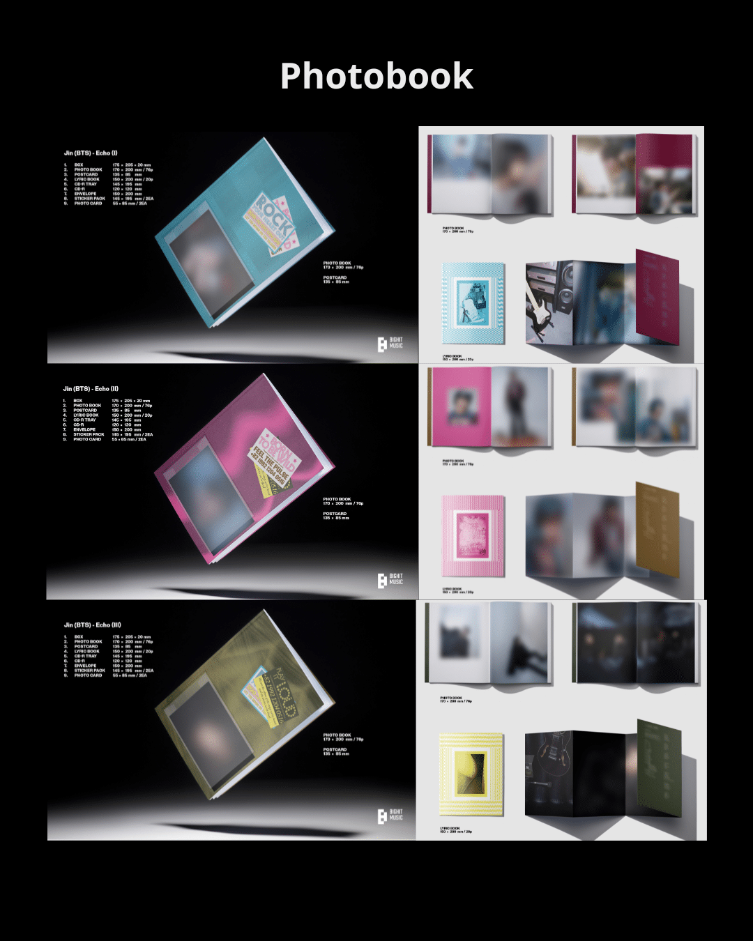 ECHO - Jin (BTS) (ALBUM - CD)