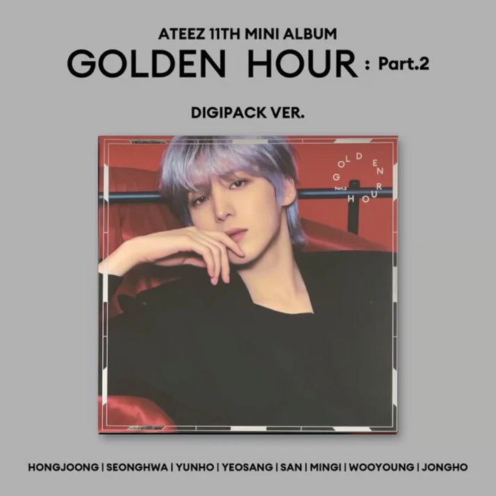 GOLDEN HOUR PART.2 (Digipack Ver.) - Ateez (ALBUM - CD)
