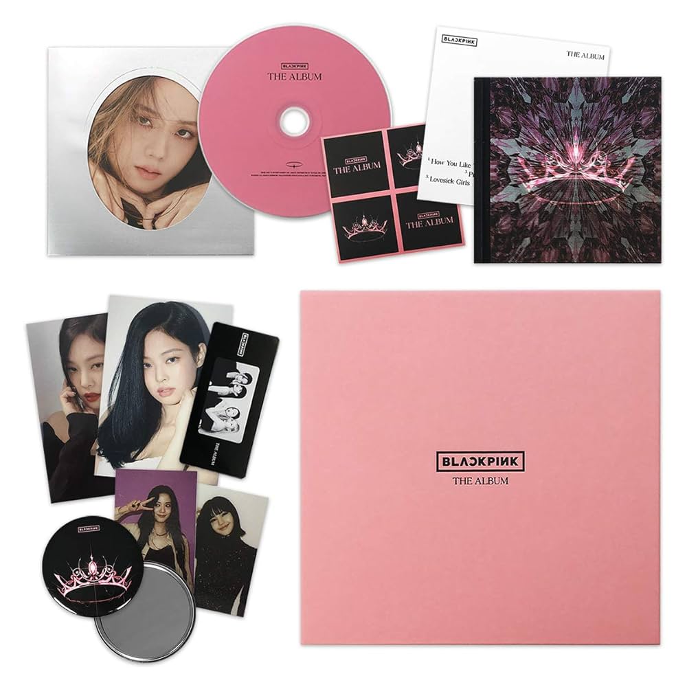 THE ALBUM - Black Pink (ALBUM - CD)
