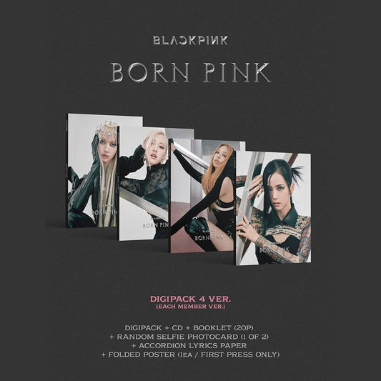 BORN PINK (Digipack) - Black Pink (ALBUM - CD)