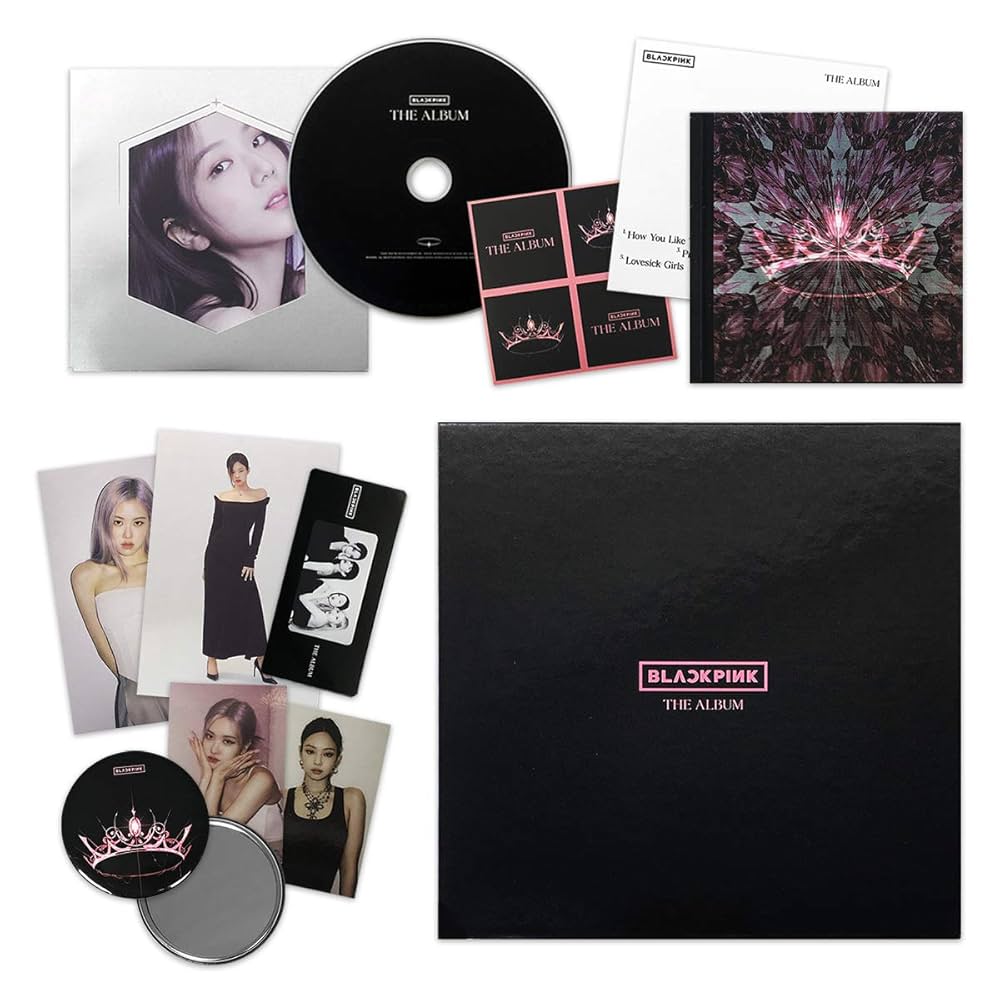 THE ALBUM - Black Pink (ALBUM - CD)
