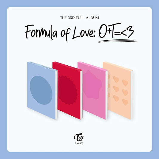 Formula of Love: O+T=<3 - Twice (ALBUM - CD)