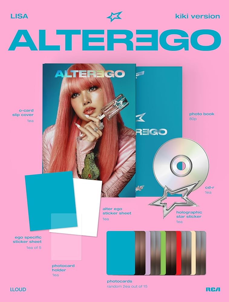 ALTEREGO - Lisa (Black Pink) (ALBUM - CD)