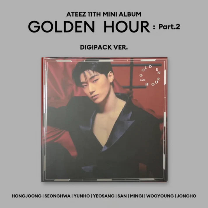 GOLDEN HOUR PART.2 (Digipack Ver.) - Ateez (ALBUM - CD)