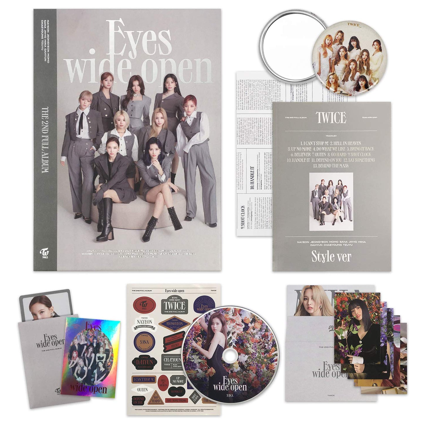 EYES WIDE OPEN - Twice (ALBUM - CD)