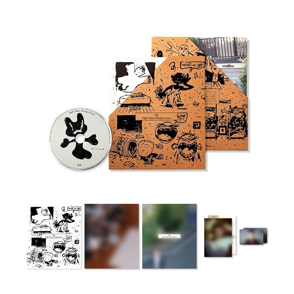 솔로 2집 [Right Place, Wrong Person] - RM (방탄소년단) (BTS) (ALBUM - CD)