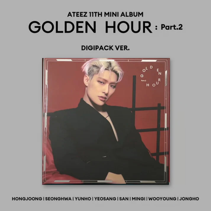 GOLDEN HOUR PART.2 (Digipack Ver.) - Ateez (ALBUM - CD)