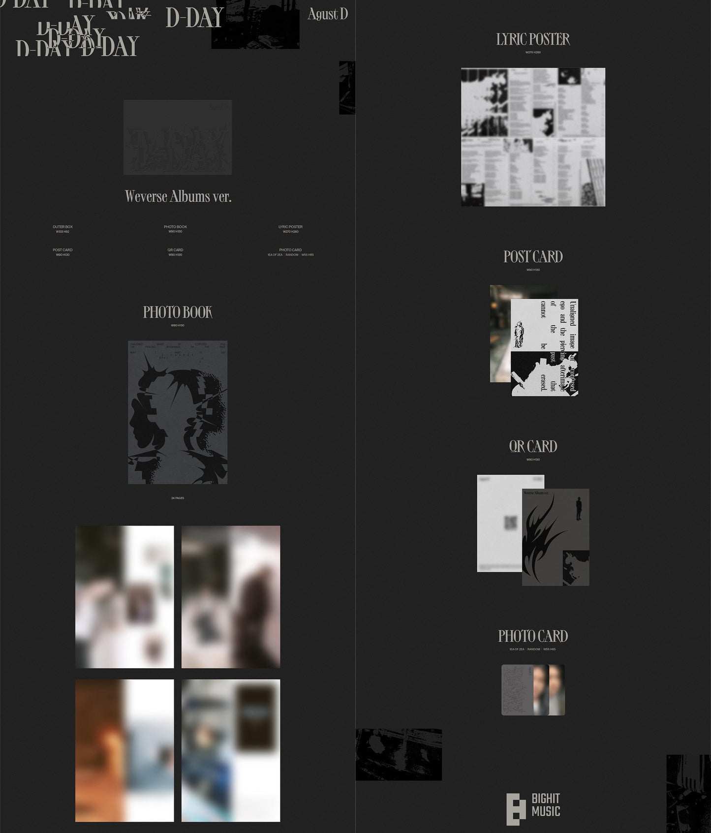 D-DAY (Weverse Ver.) - Suga (BTS) (DIGITAL ALBUM)