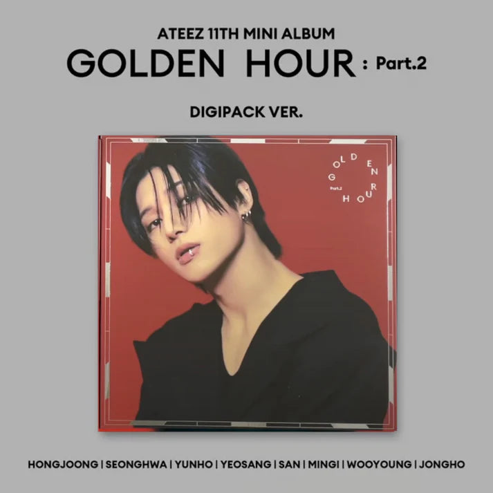 GOLDEN HOUR PART.2 (Digipack Ver.) - Ateez (ALBUM - CD)