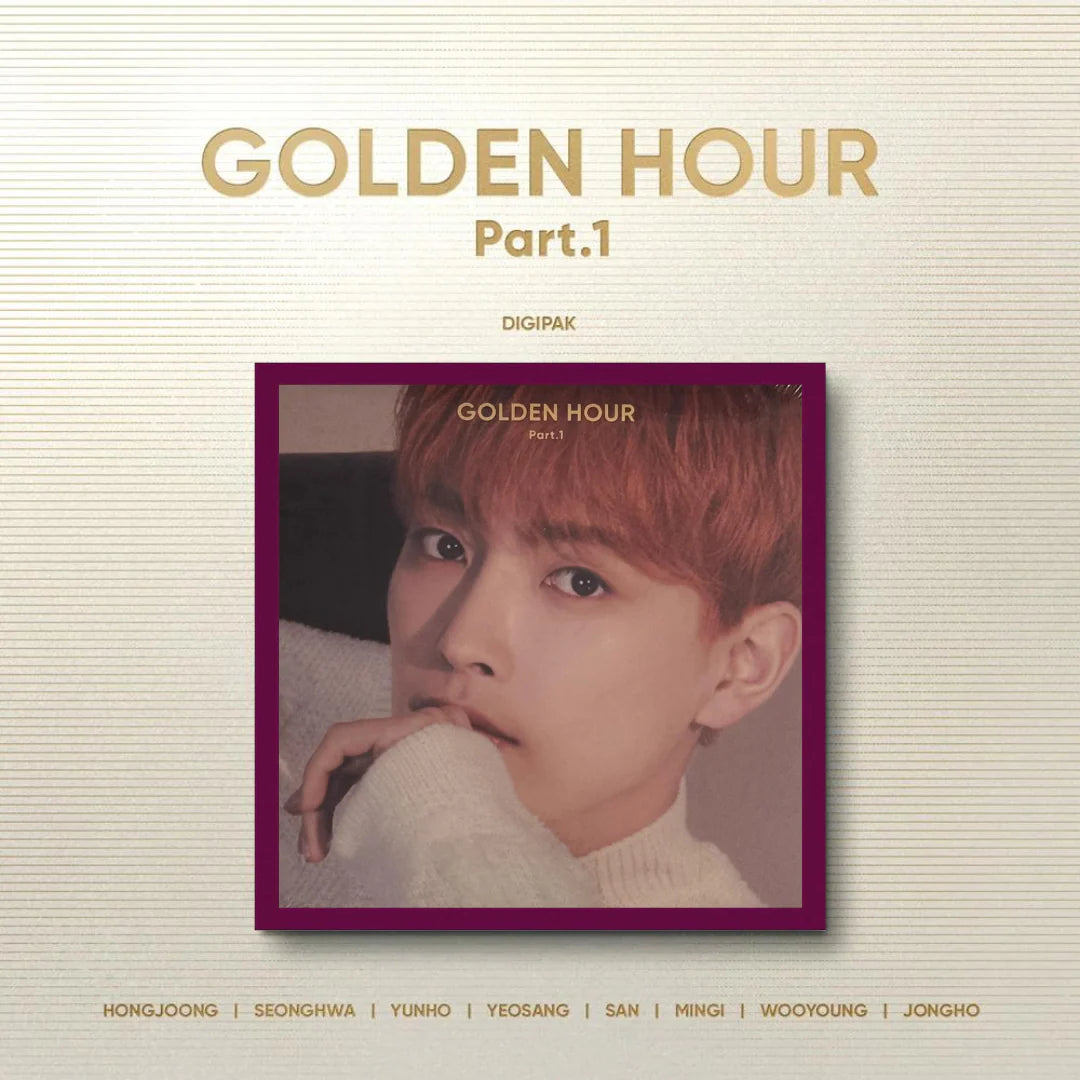 GOLDEN HOUR PART.1 (Digipack Ver.) - Ateez (ALBUM - CD)