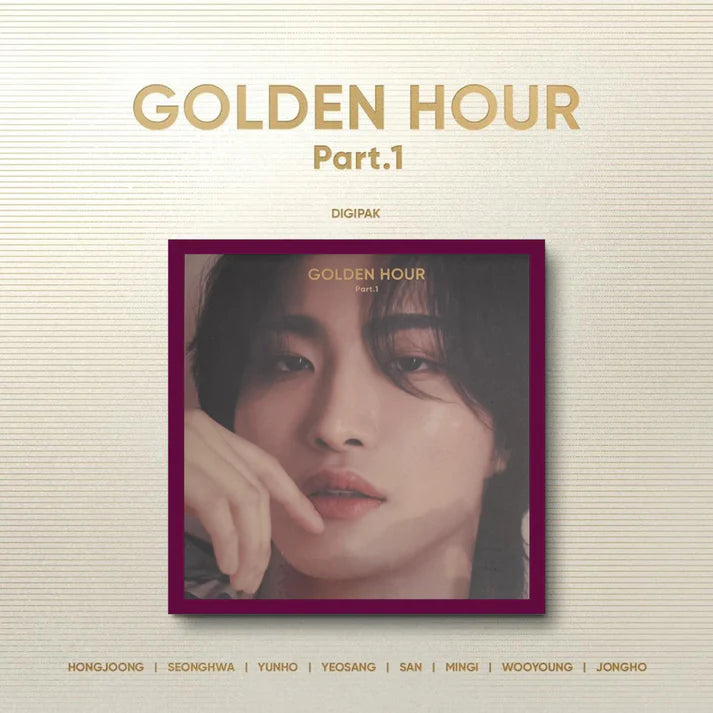 GOLDEN HOUR PART.1 (Digipack Ver.) - Ateez (ALBUM - CD)