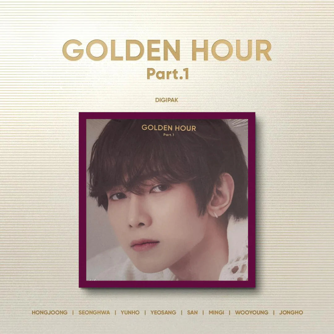 GOLDEN HOUR PART.1 (Digipack Ver.) - Ateez (ALBUM - CD)