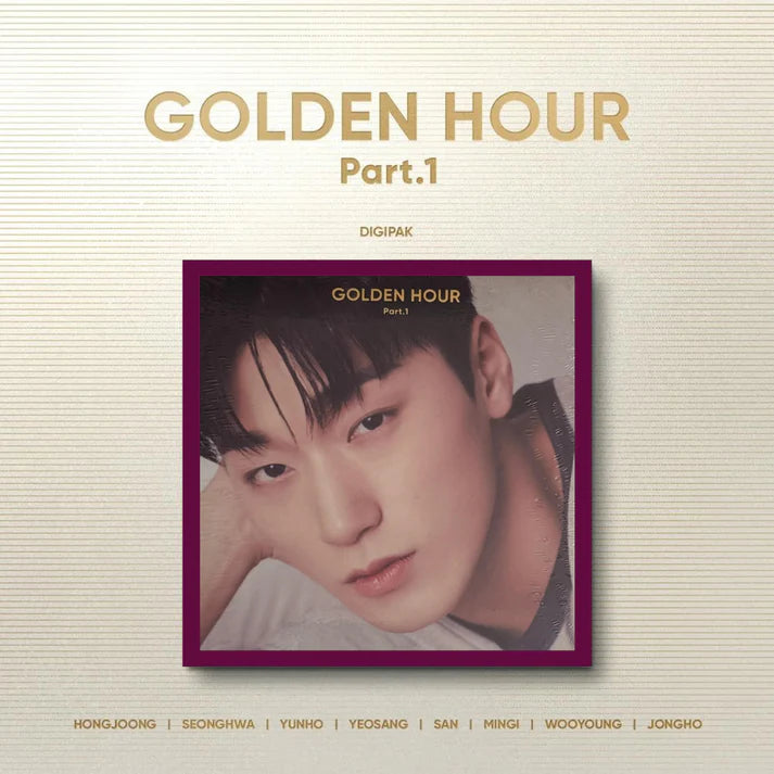 GOLDEN HOUR PART.1 (Digipack Ver.) - Ateez (ALBUM - CD)