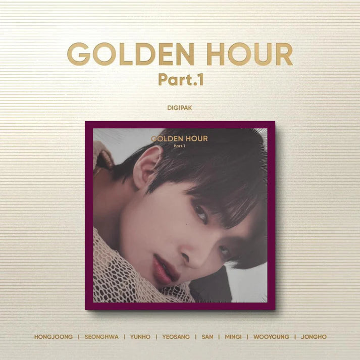 GOLDEN HOUR PART.1 (Digipack Ver.) - Ateez (ALBUM - CD)