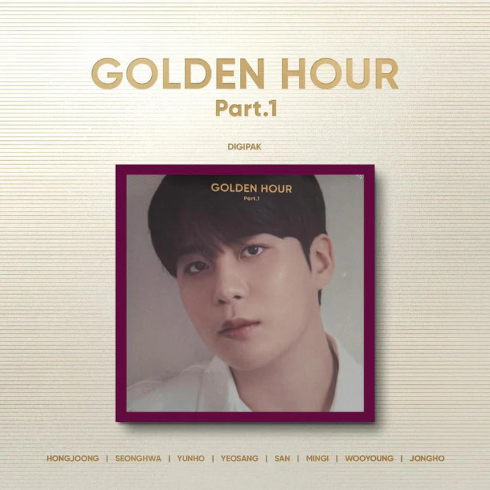 GOLDEN HOUR PART.1 (Digipack Ver.) - Ateez (ALBUM - CD)