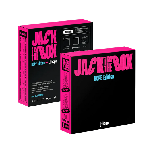 Jack In The Box (HOPE Edition) - J-HOPE (BTS) (ALBUM - CD)