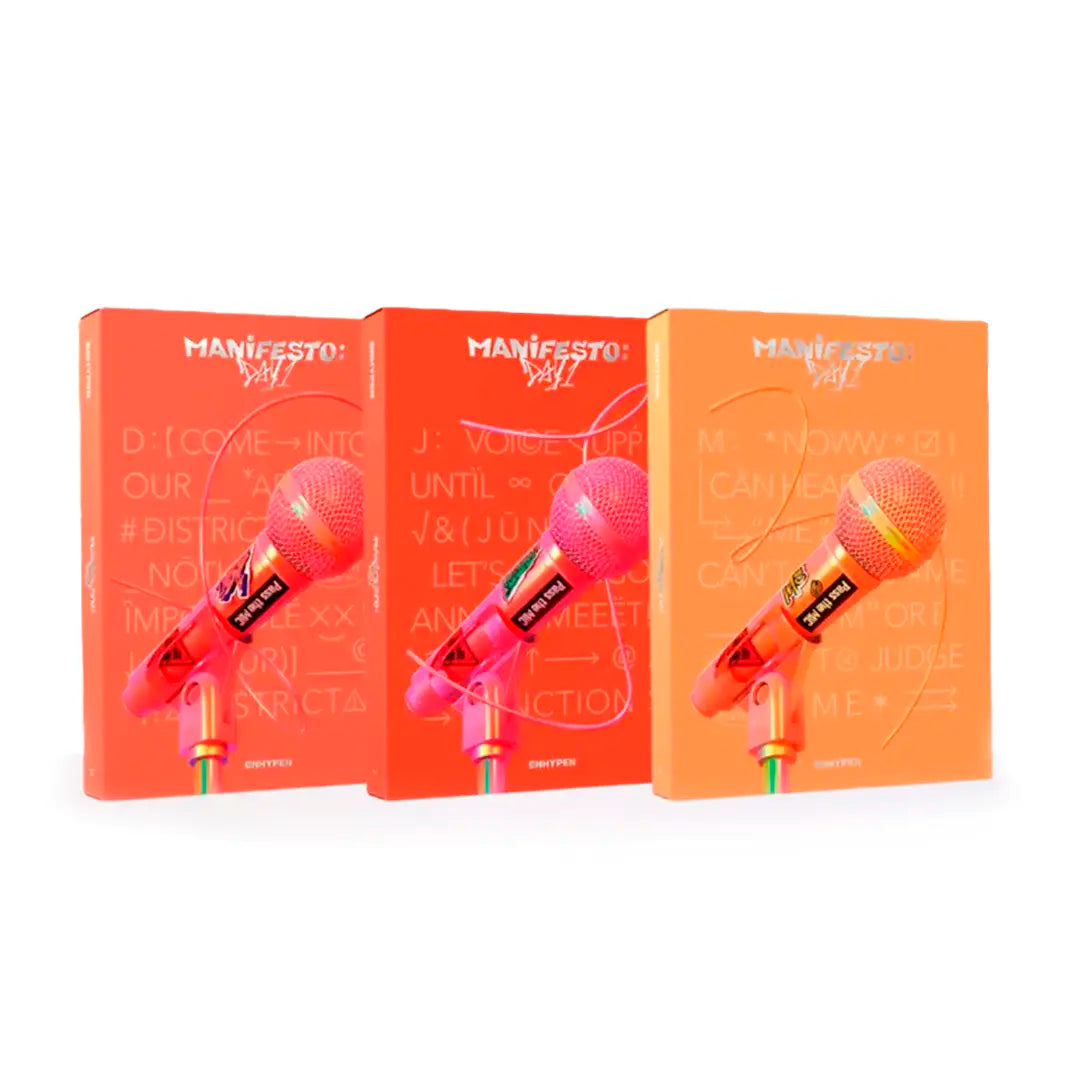 MANIFESTO : DAY1 - Enhypen (ALBUM - CD)