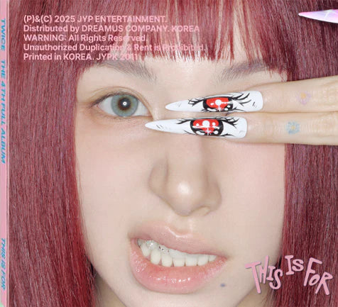 THIS IS FOR (Digipack Ver.) - Twice (ALBUM - CD)