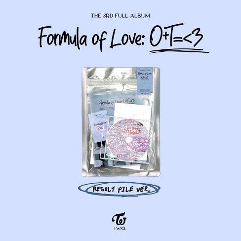 Formula of Love: O+T=<3 (Result file)- Twice (ALBUM - CD)